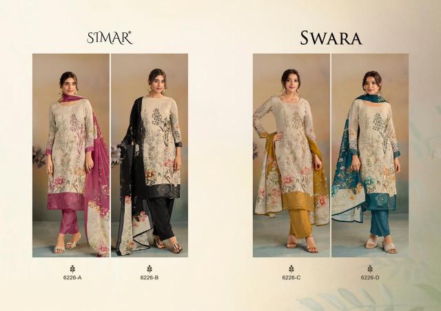 Glossy simar swara dress material wholesale in india